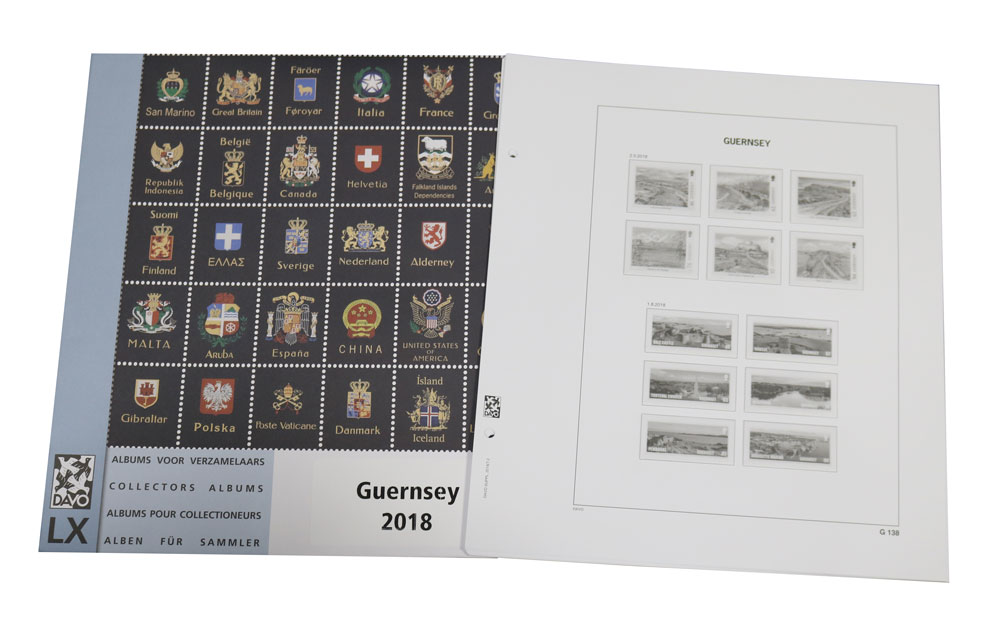 Guernsey 2018 Luxury Hingeless Supplement